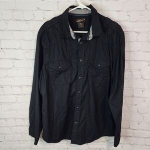 Men's Helix button-down longsleeve shirt, size XL